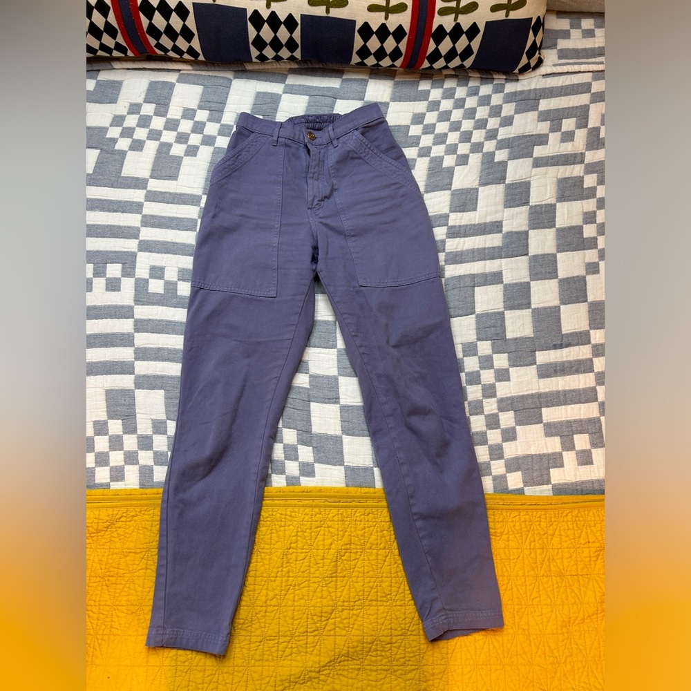 big bud press faded grape pencil pants size XS